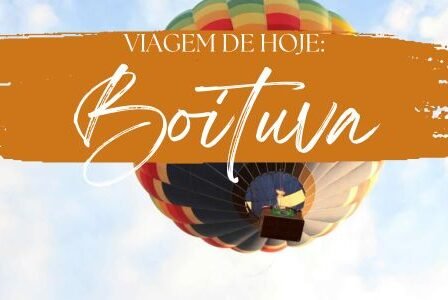 Viagem de hoje: Boituva